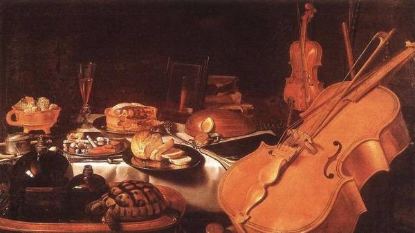 Still Life with Musical Instruments WGA